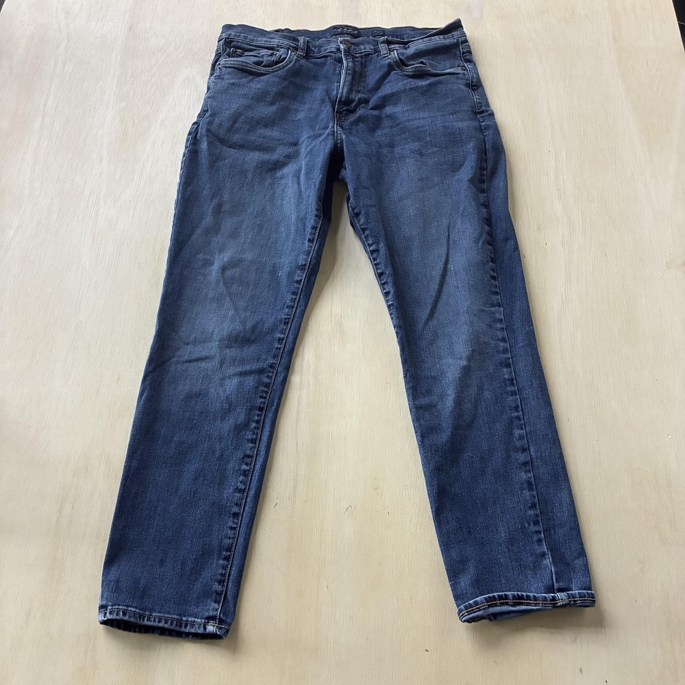 Lucky Brand Jeans Mens 34x30 Medium Wash Blue‎ Denim Straight Regular Casual